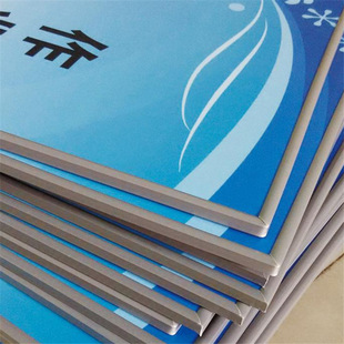 承接雪弗板定制不起泡kt板面展会kt板制作异形招牌logo印刷加工