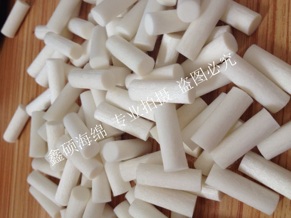 雾化器加湿器吸水绵棒 车载加湿器棉棒 环保涤纶纤维材质圆棒供应