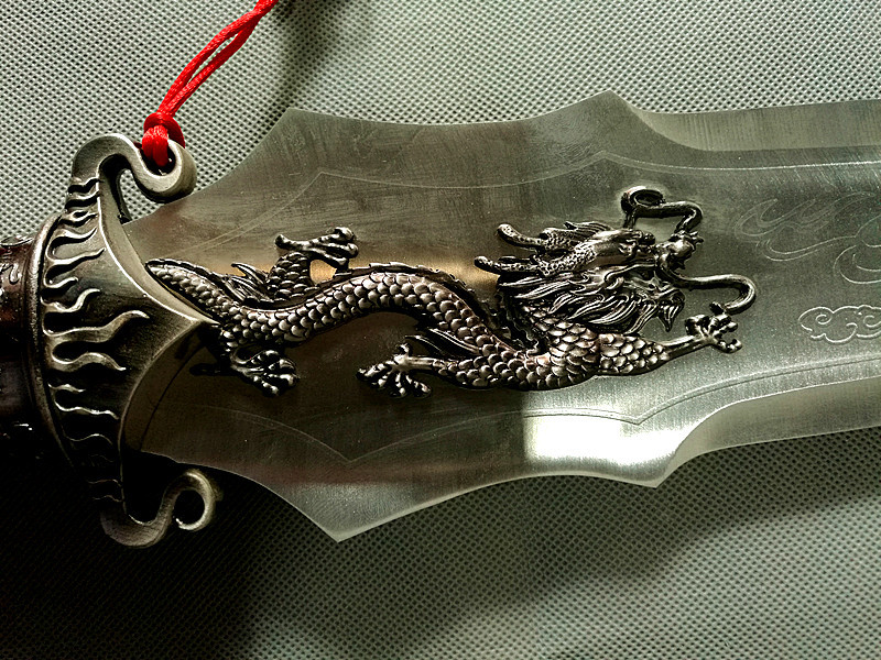 龙泉市刀剑 十八般兵器 火龙枪hk3090 影视特价 未开刃