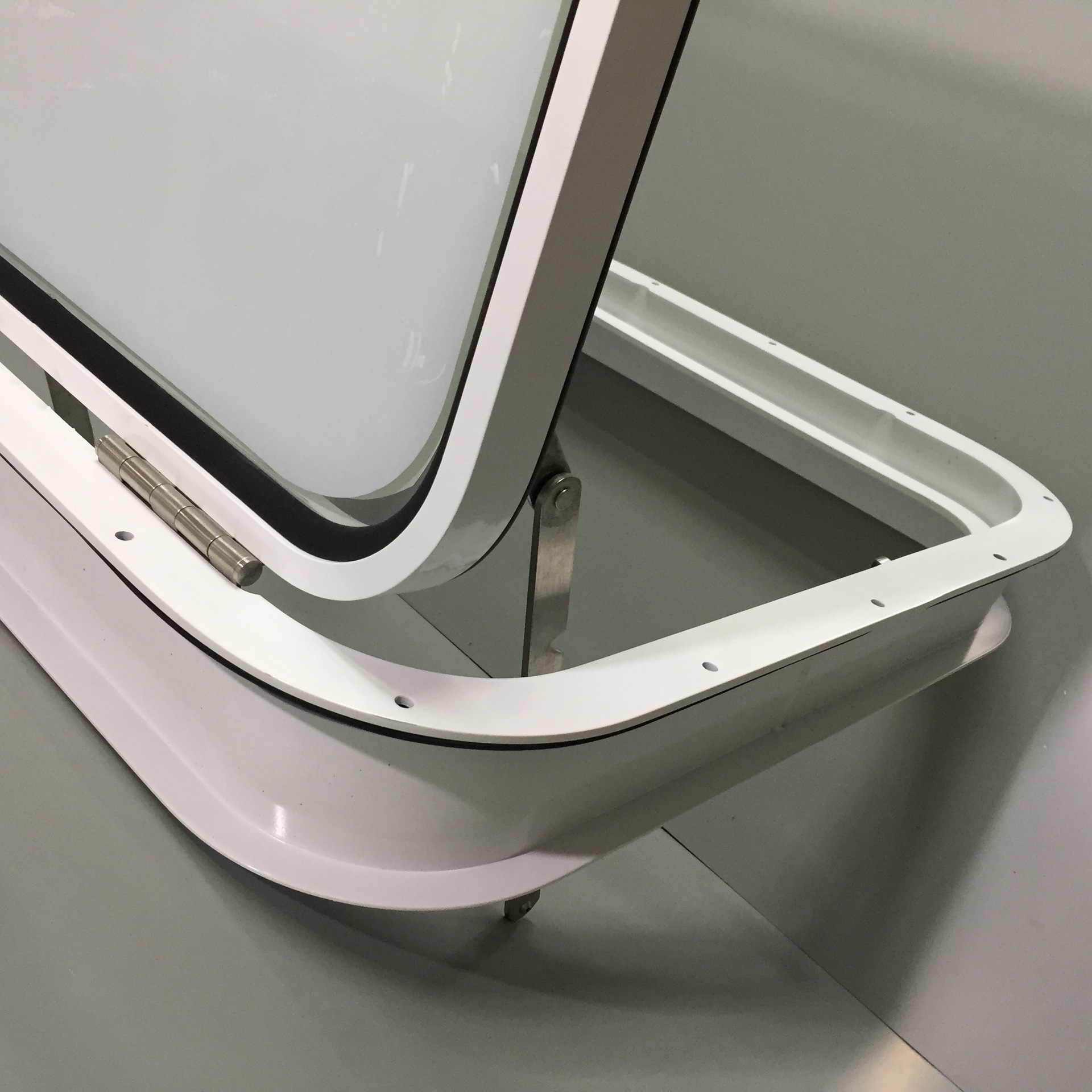 生产船用门窗船用驾驶室铝合金矩形窗