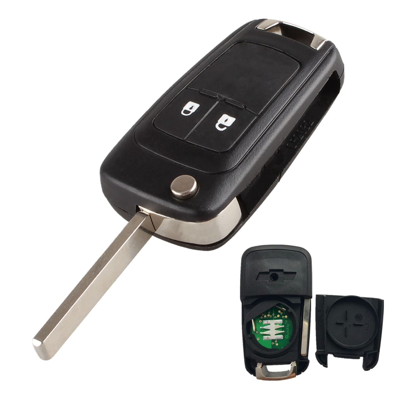 适用于雪佛兰2345键汽车钥匙车钥匙遥控器315/433频率 电子46芯片