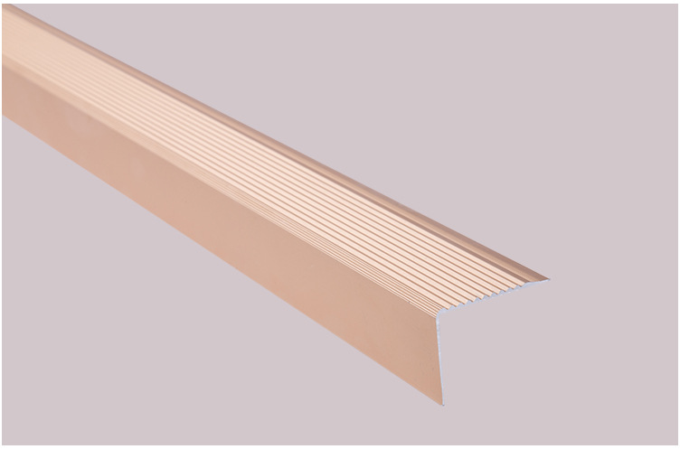 厂家直销 铝合金大直角扣条 楼梯防滑条 地板收边条装饰条