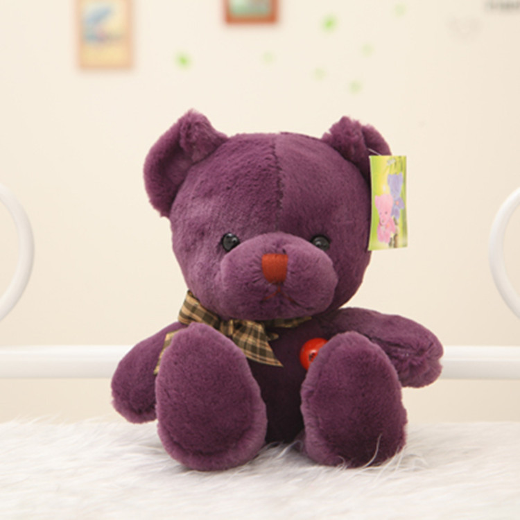 批发彩色泰迪熊布娃娃抱抱熊玩偶夹抓娃娃机公司礼品小熊公仔