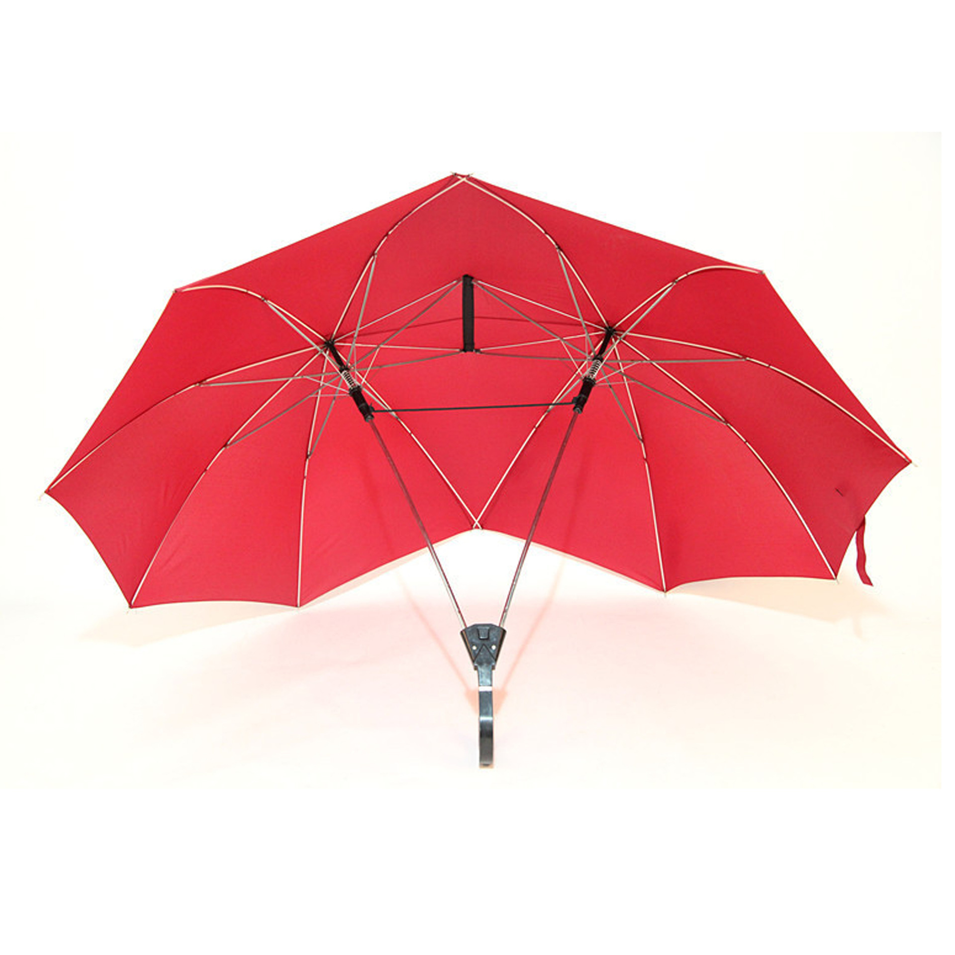 时尚创意个性雨伞连体流行情侣伞 双人伞超大雨伞