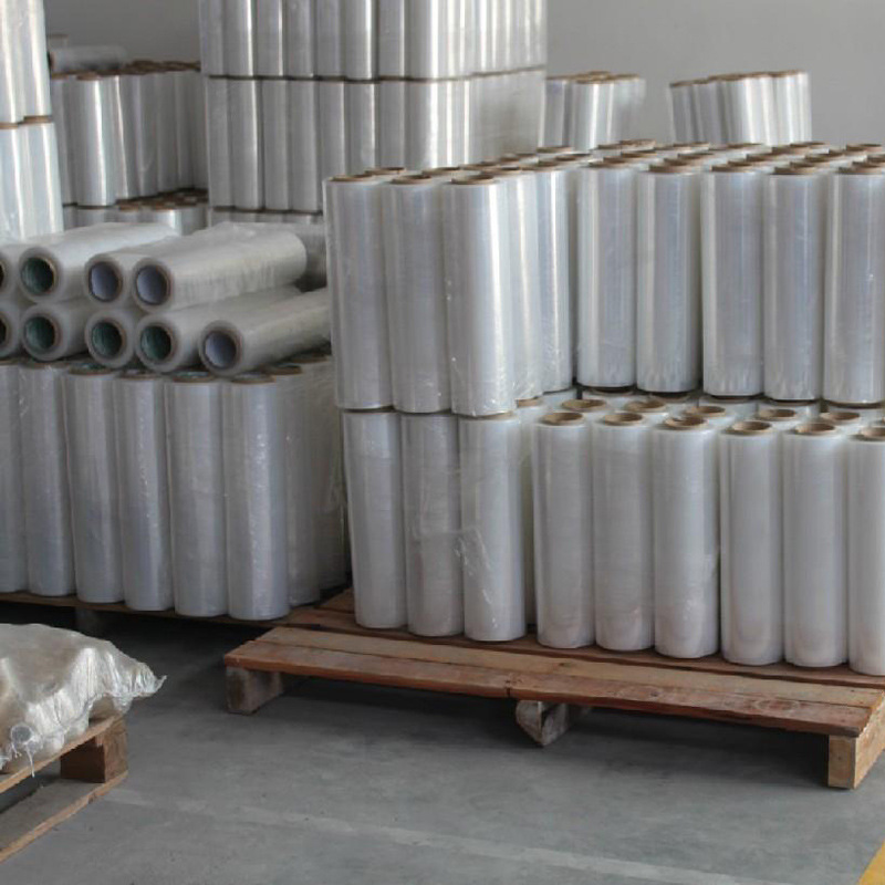 青岛拉伸缠绕膜生产工业拉伸膜托盘膜包装膜塑料薄膜量大从优