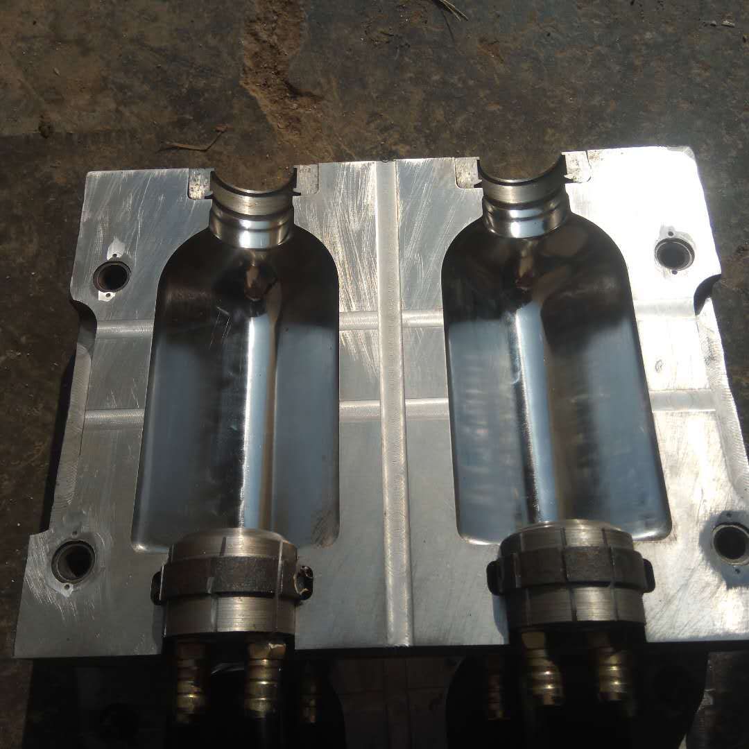 厂家供应吹瓶模 吹塑模 塑料瓶模具 磨具 pet瓶模具500方茶tt瓶模