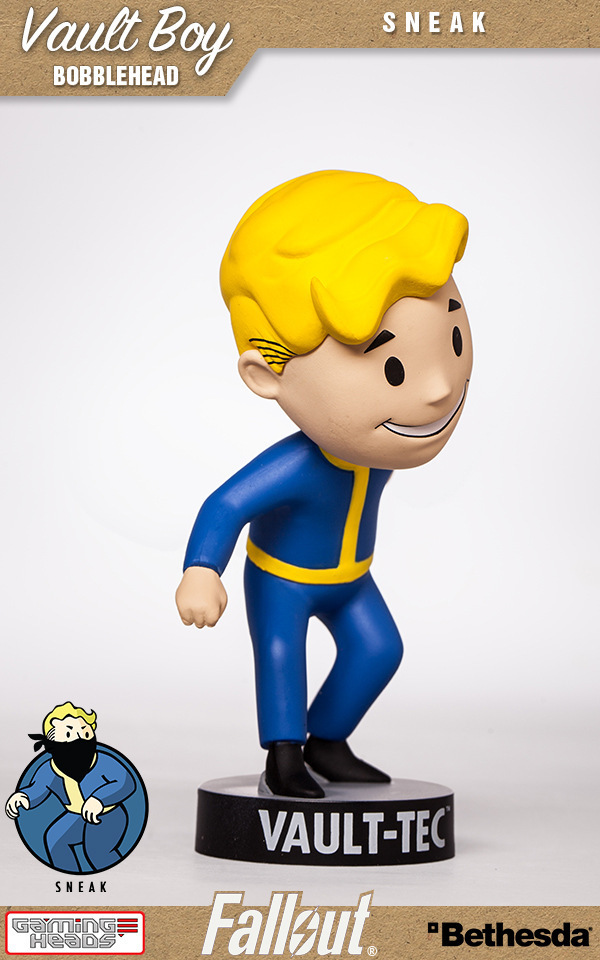 辐射4 辐射小子 fallout q版7款摇头人偶 vault boy 盒装公仔