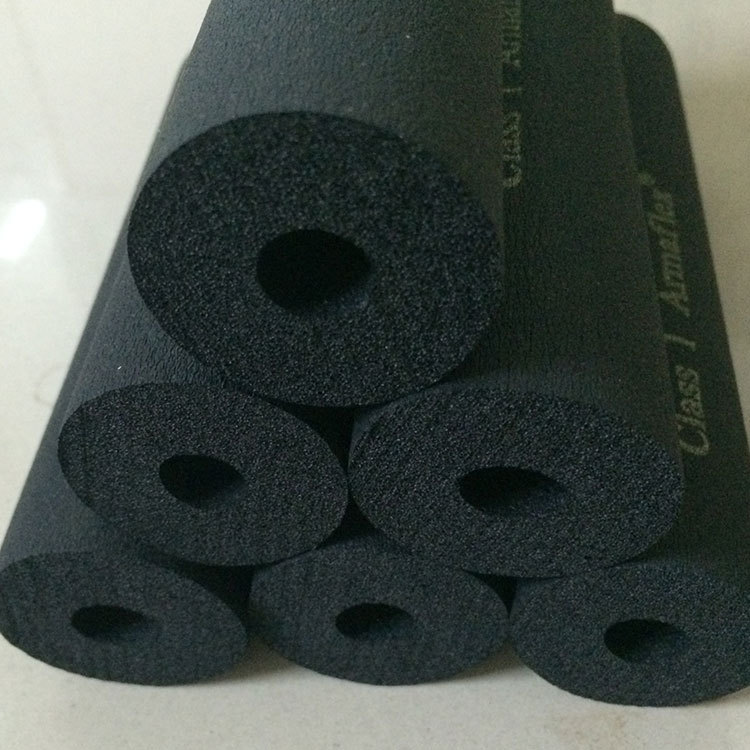 福乐斯橡塑保温管 中央空调保温材料 保温海绵管防结露保温建材