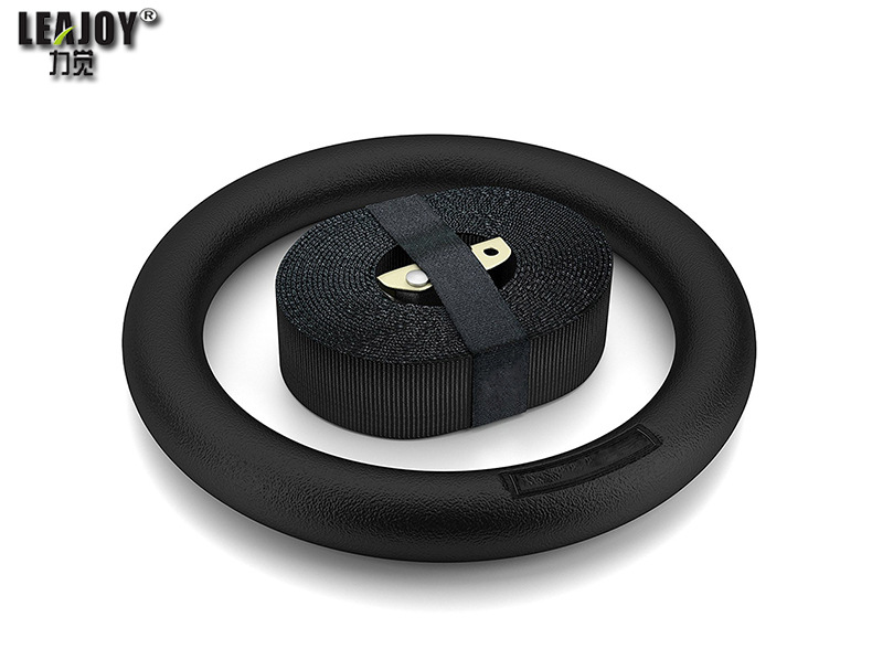 厂家直销体操塑料吊环力量训练可调节健身房家用引体向上倒挂吊环