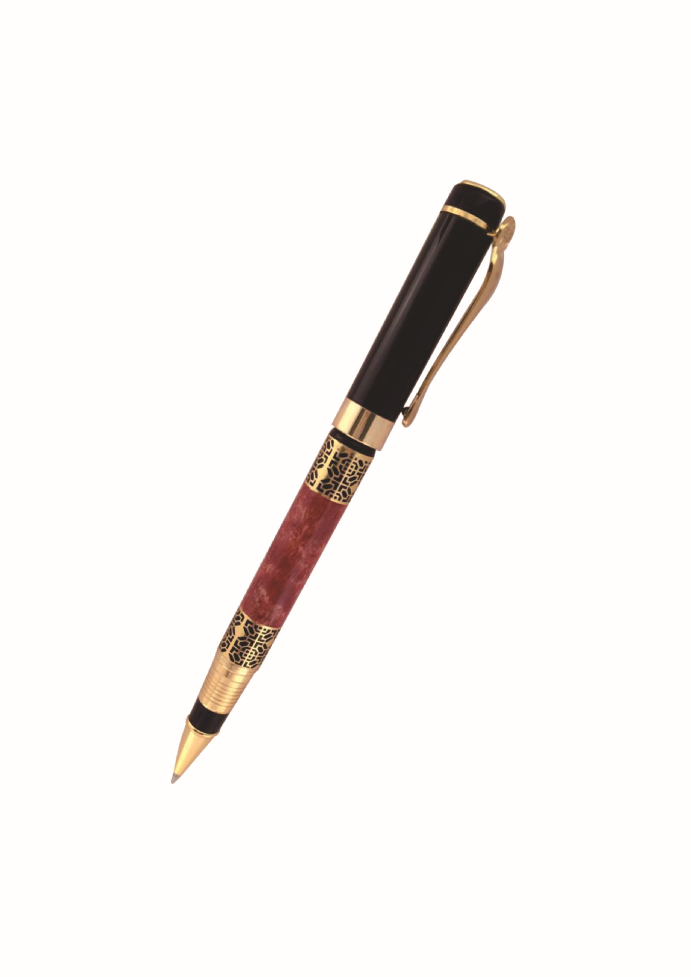 【厂家直销】罗氏金属530水笔/ 钢笔书写办公签字写字笔 可印logo