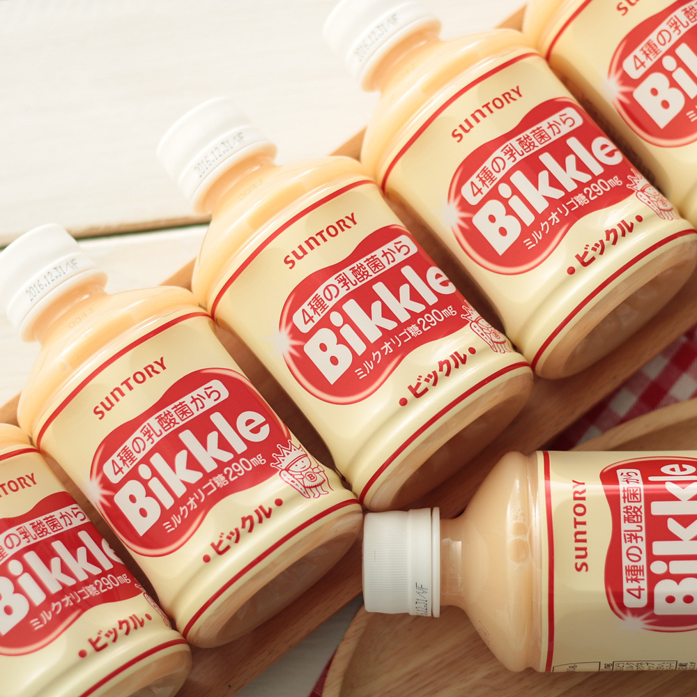 新款 日本三得利乳酸菌suntory bikkle活性乳酸饮料290ml*24瓶/箱