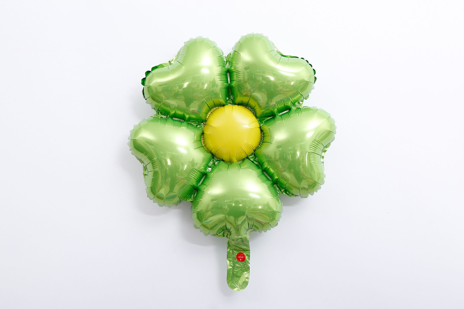 心形铝膜气球开业活动生日装饰布置气球五瓣花铝箔气球五瓣花