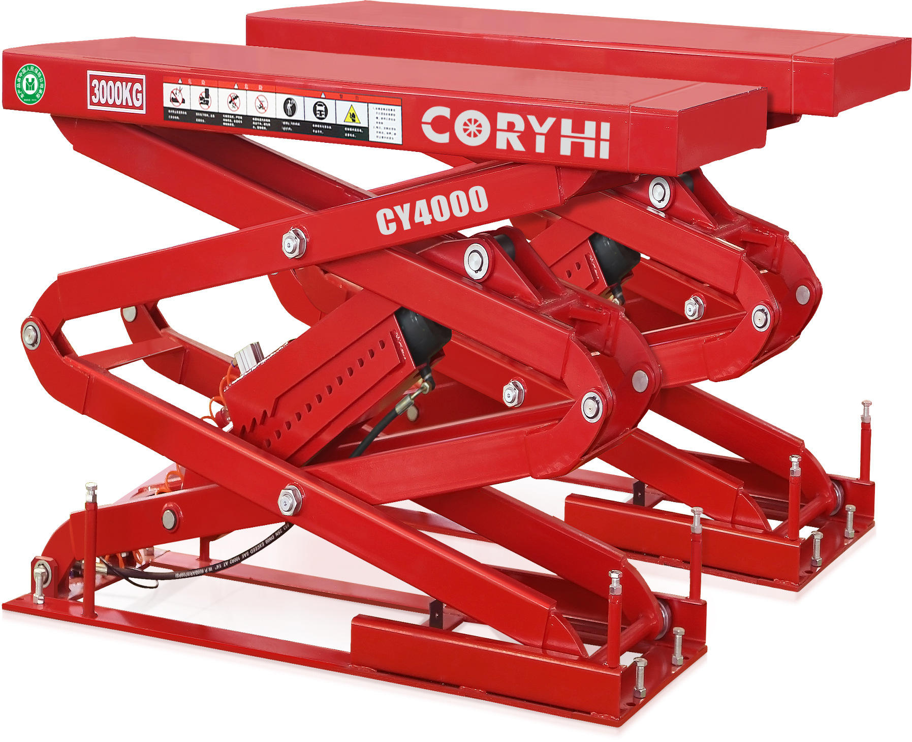 厂家供应 汽车液压举升机 汽车修理举升机 液压四柱汽车举升机