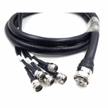 4G移动基站天线集束电缆组件32-K4-5N-M5D-3M ,5芯设备天线连接线