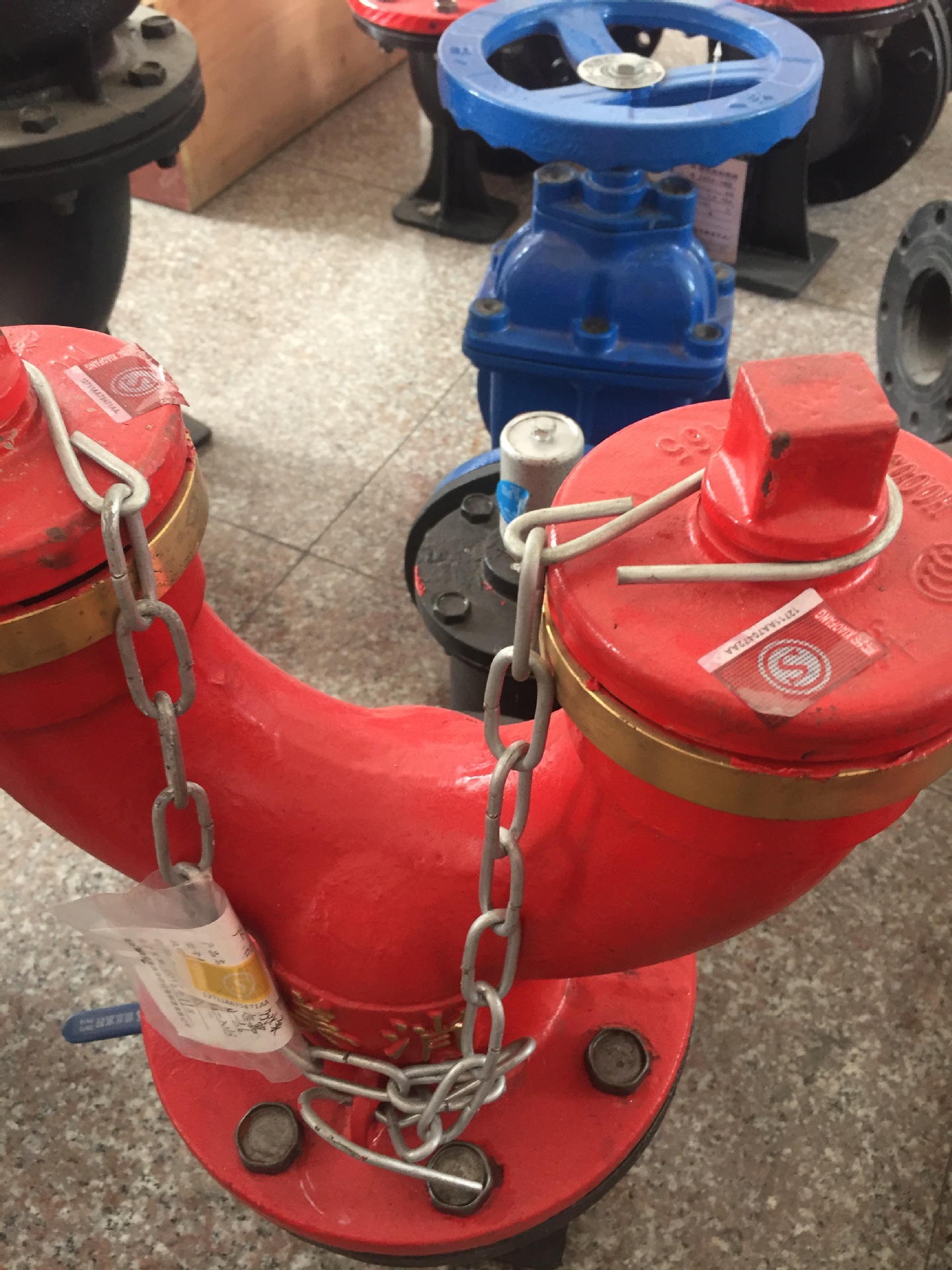 6地上式消防水泵接合器 消防接合器