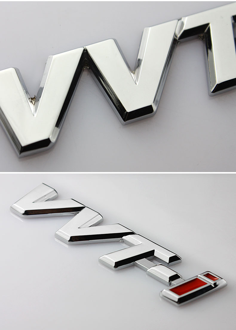 适用于威姿 卡罗拉 改装vvt-i车标 新老款花冠威驰vvti侧贴车身贴