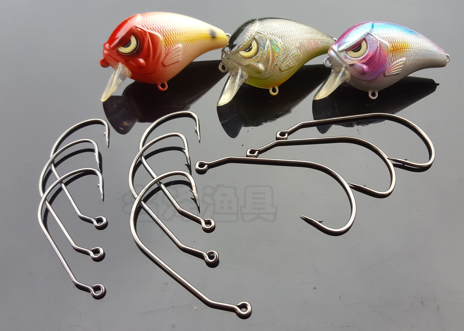 厂家热销鱼钩 单钩mg0002 血槽尖钩 钝角钩 铅坠钩