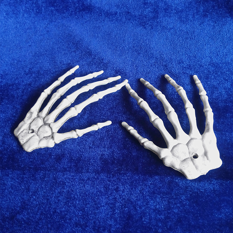 仿真骷髅手骨密室鬼屋装饰布置道具塑料骷髅片场拍摄场景道具
