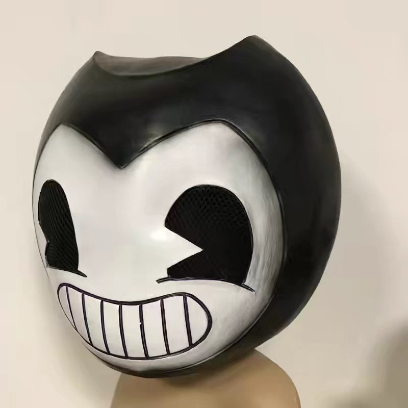 动漫班迪与机器墨水面具权利游戏cos恶魔鬼头套恐怖鬼屋影视周边