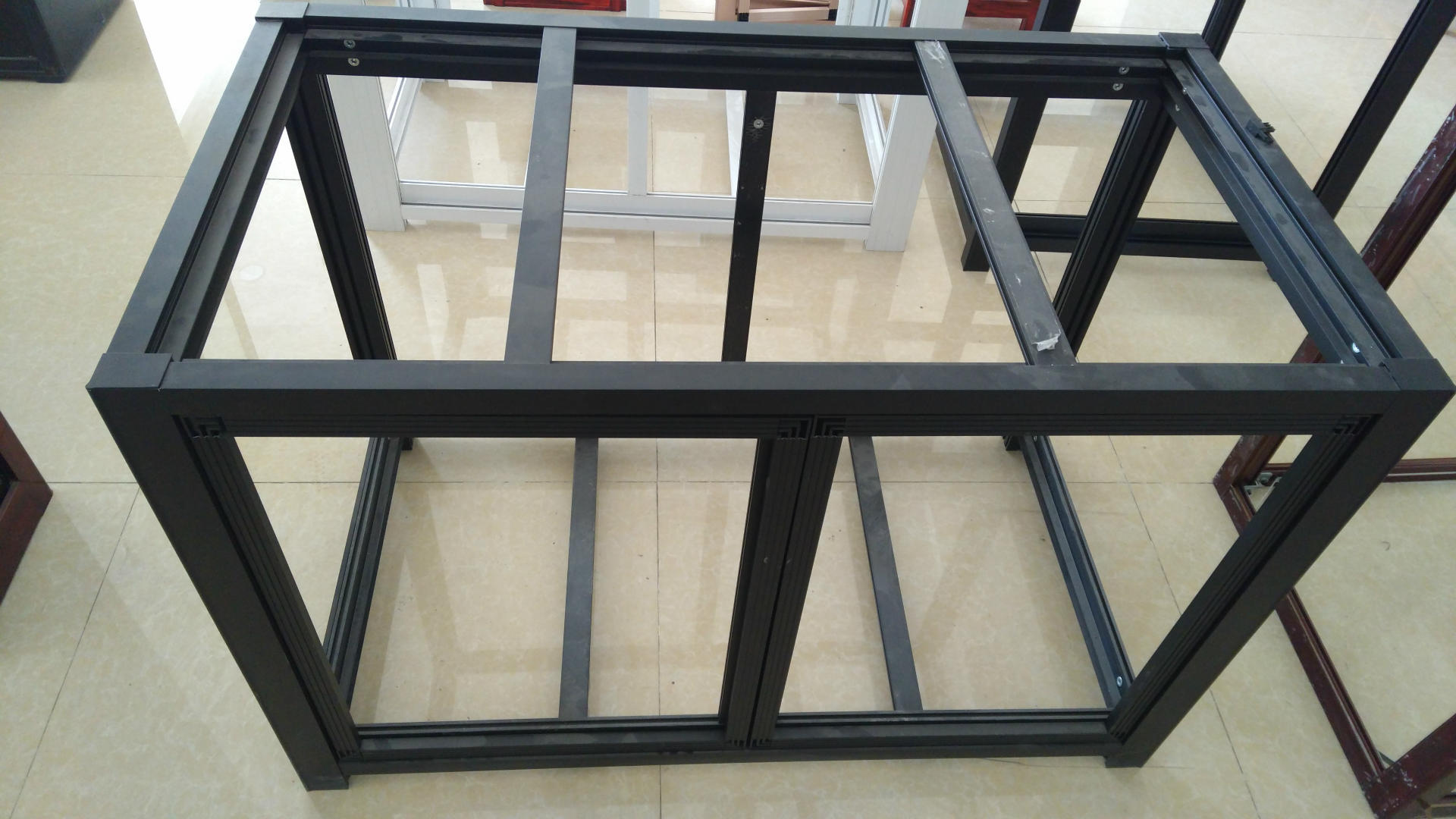 厂家直销现货供应鱼缸包边材料铝型材水族箱铝合金鱼缸框架柜