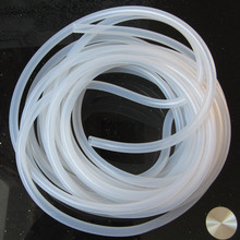 白色透明硅胶管套 大口径硅胶管 食品级硅胶软管 汽车硅胶管