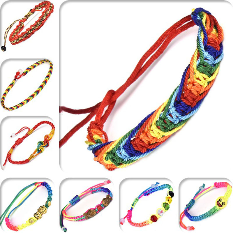 dragon boat festival five-color rope activity gift small gift woven three-life line five-color