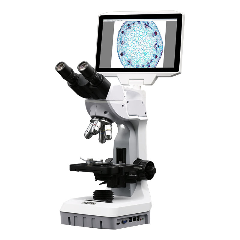 1000倍生物实体两用显微镜/内置电脑/i5处理器/实时录制/拓展丰富