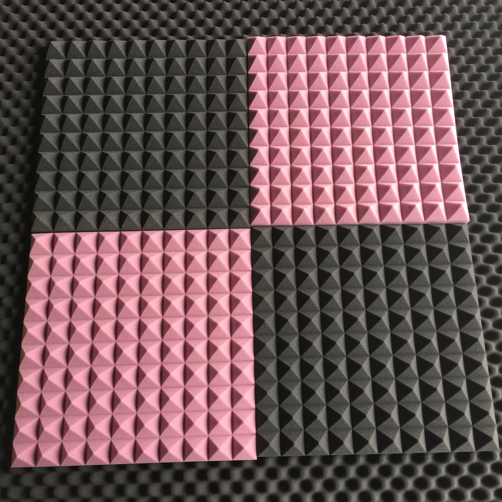 特价吸音棉ktv隔音棉50mm隔音海绵消音棉琴房吸音金字塔吸音棉