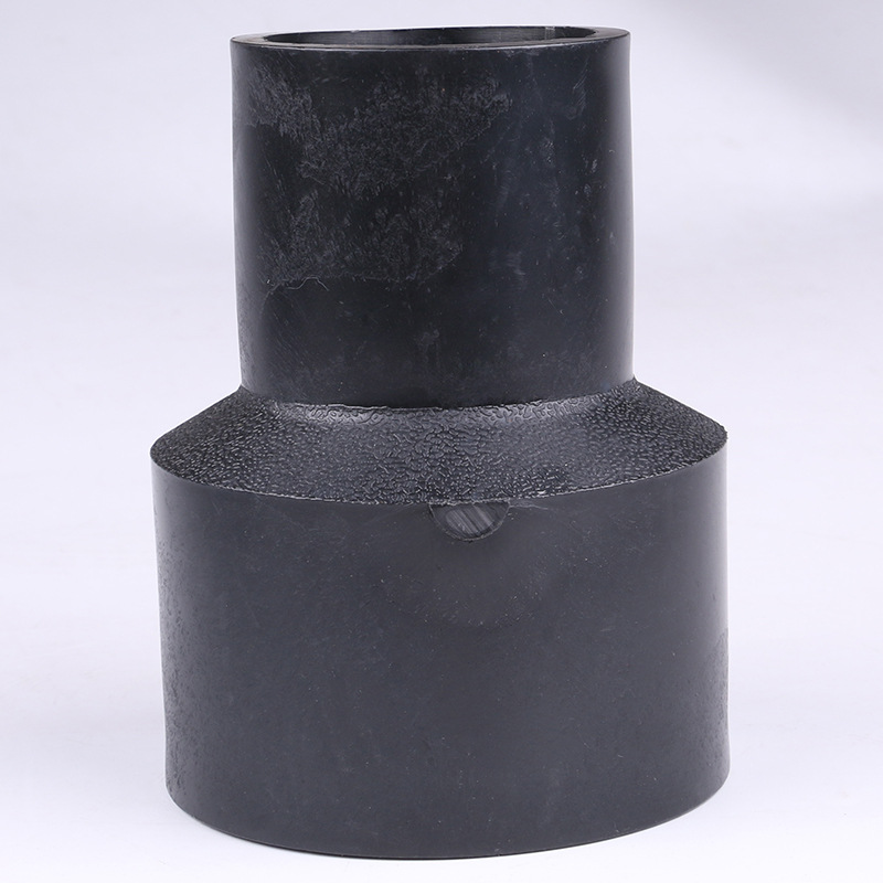 山东pe对接异径直接 大小热熔hdpe管件厂家 直接给水承插热熔式管