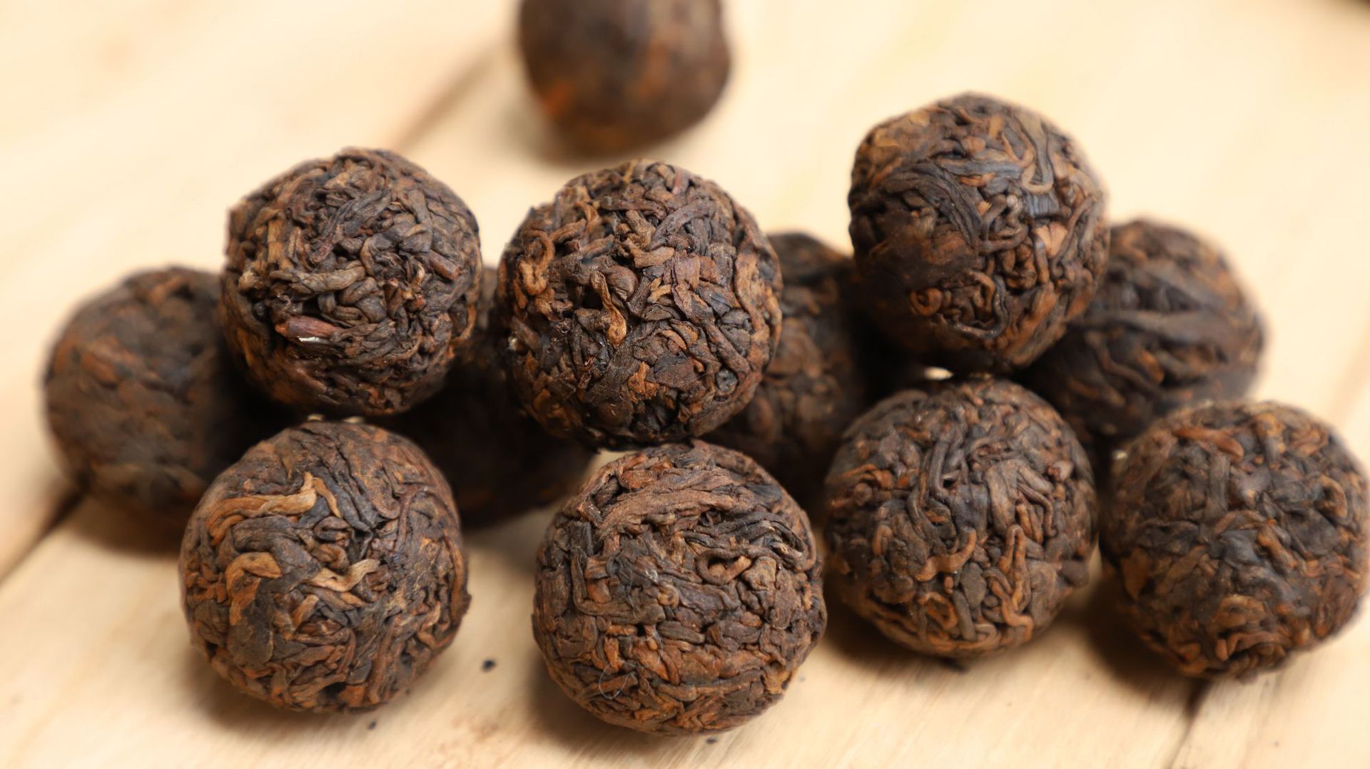 陈年普洱龙珠 08年古树春茶发酵 老熟茶龙珠 每颗10g 滋味独特