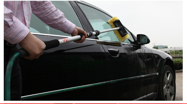 伊司达汽车通水刷洗车工具刷子刷车器泡沫洗车刷通水软毛刷