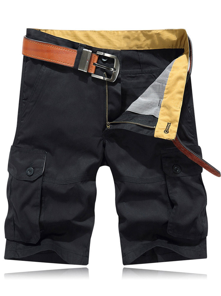 夏季男士短裤热销工装五分宽松裤直筒大码休闲马裤沙滩潮男裤批发