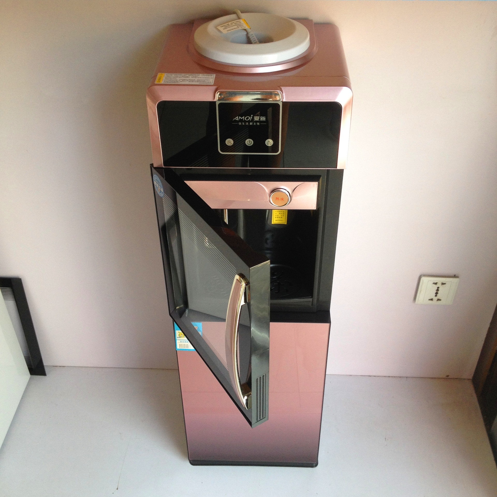 批发菊花牌饮水机 速热节能温热型 多功能家用立式直饮机