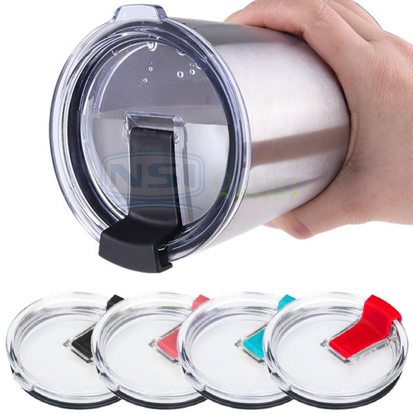 台湾不锈钢冰杯 韩国真空冰霸杯保温杯盖子yeti杯盖子防水密封盖