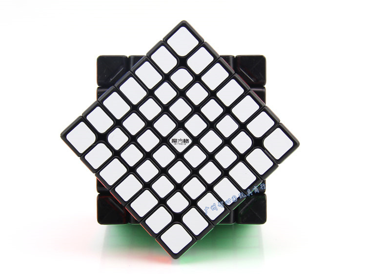 奇艺魔方格无极七阶魔方黑色 7阶顺滑比赛 儿童益智解压玩具批发