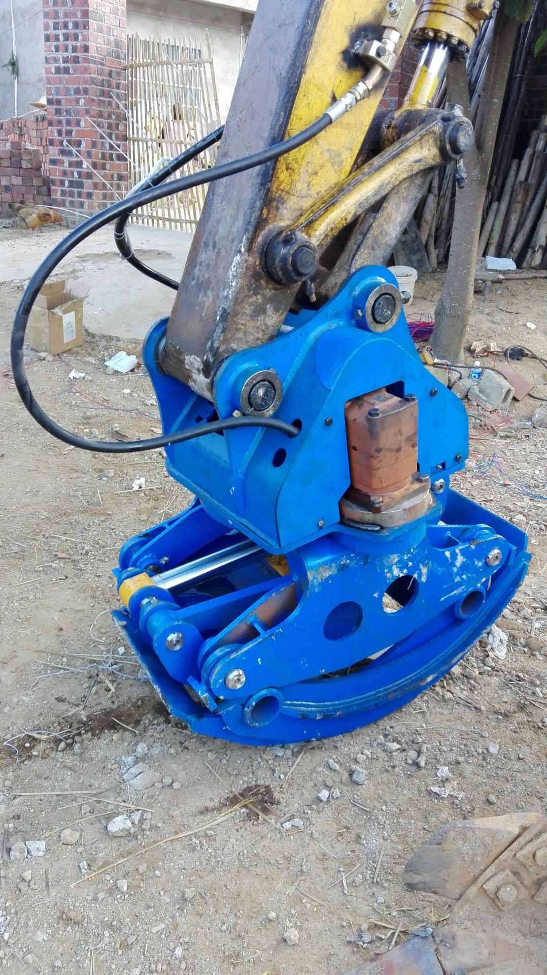 抓木器 夹木器 抱木夹 360度旋转 开口2米 抱合截面0.5平方