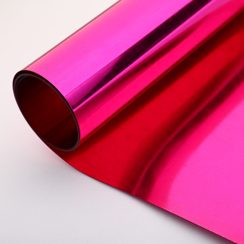 义乌厂家 pvc塑料片 玫红色胶片生产 pvc胶片 耐高温胶片厂家直销
