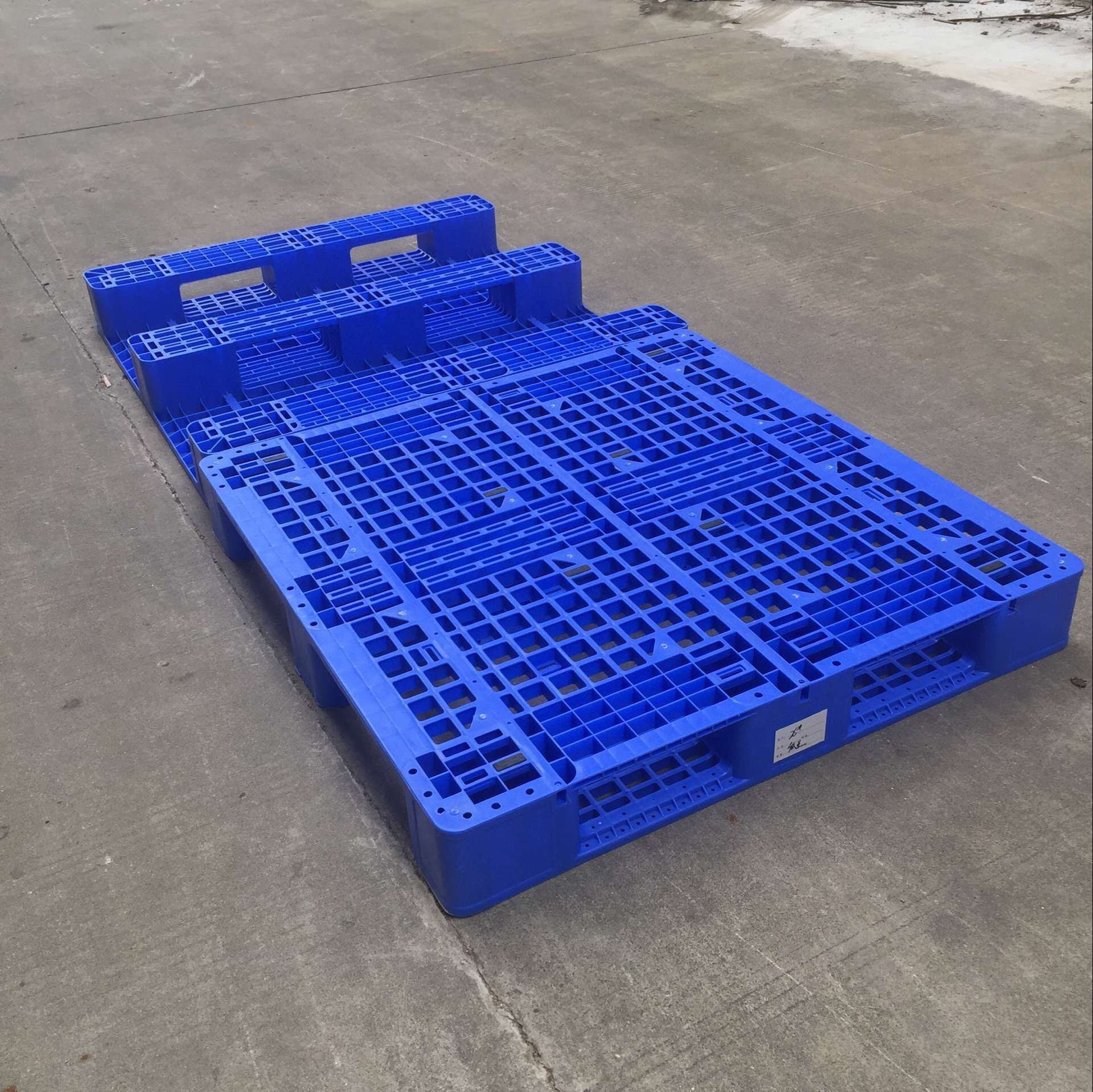 1米开增值税票塑料托盘现货供应 川字型叉车用