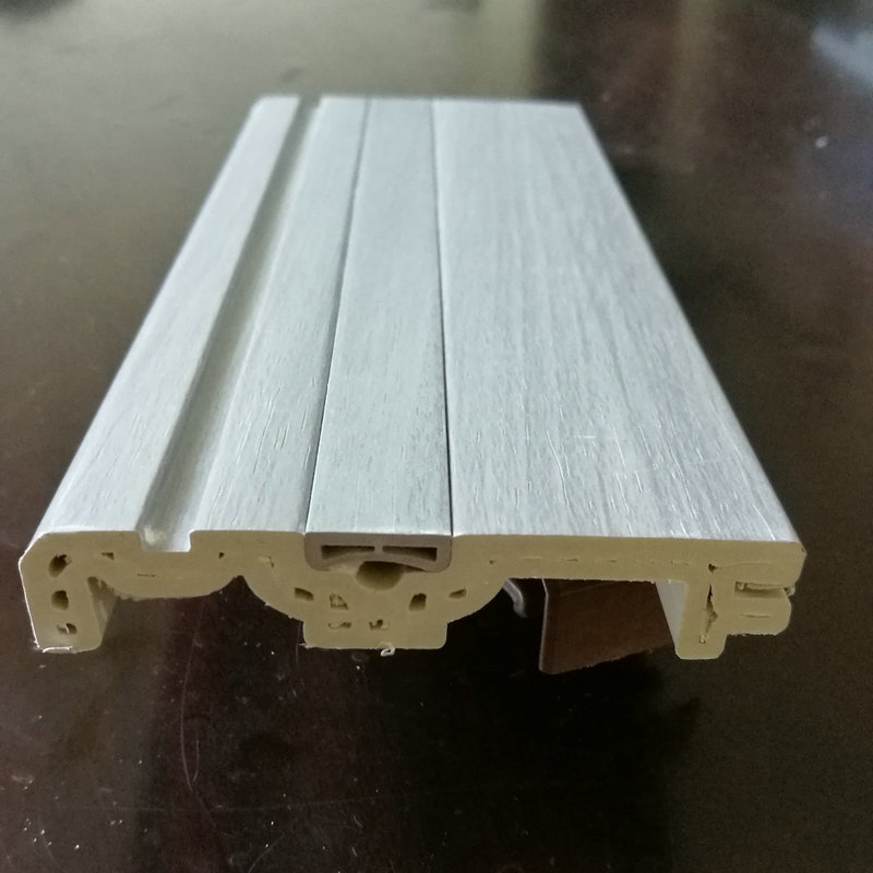 pvc塑料木塑高分子门套线 室内平板门套线条窗套线踢脚线批发