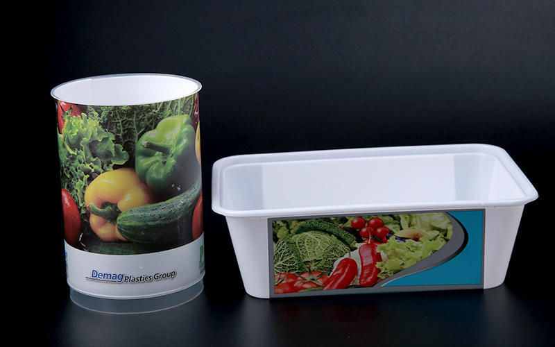 膜内贴 定制包装塑料膜内贴塑料一次性奶茶杯批发pp注塑杯