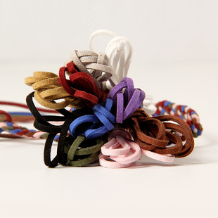 皮绒绳鲜花花束绑花绳蝴蝶结简约包装带鲜花包花材料批发花艺绑带