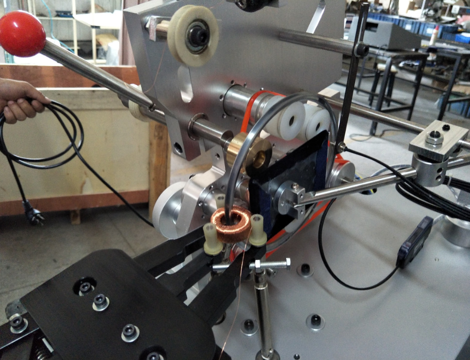 互感器磁环电感产品共模电感互感器环形绕线机自动磁环环型绕线机