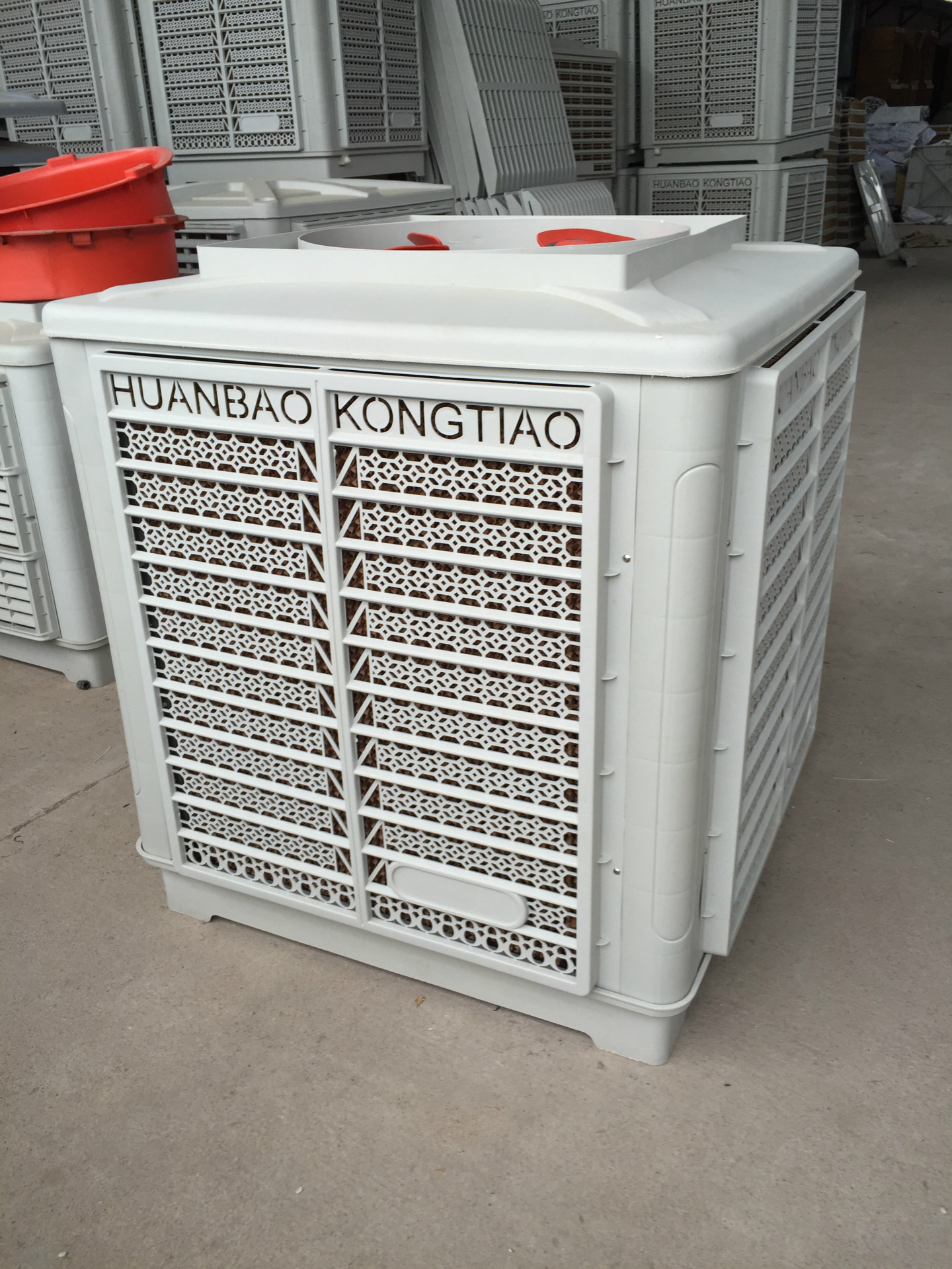 2千瓦25000大风量冷风机 车间通风降温设备 环保空调湿帘冷风机