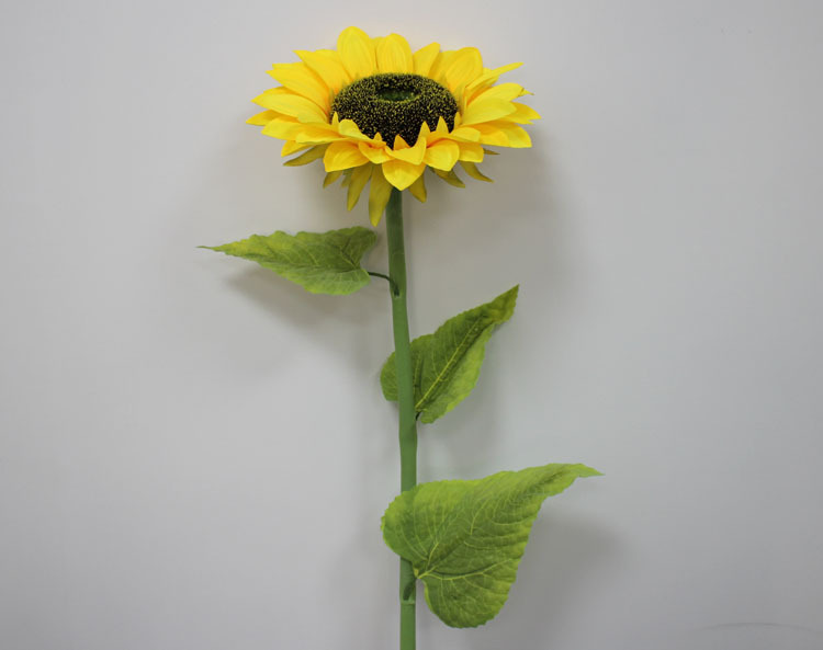 大单头向日葵仿真花 家居软装客厅落地仿真太阳花批发