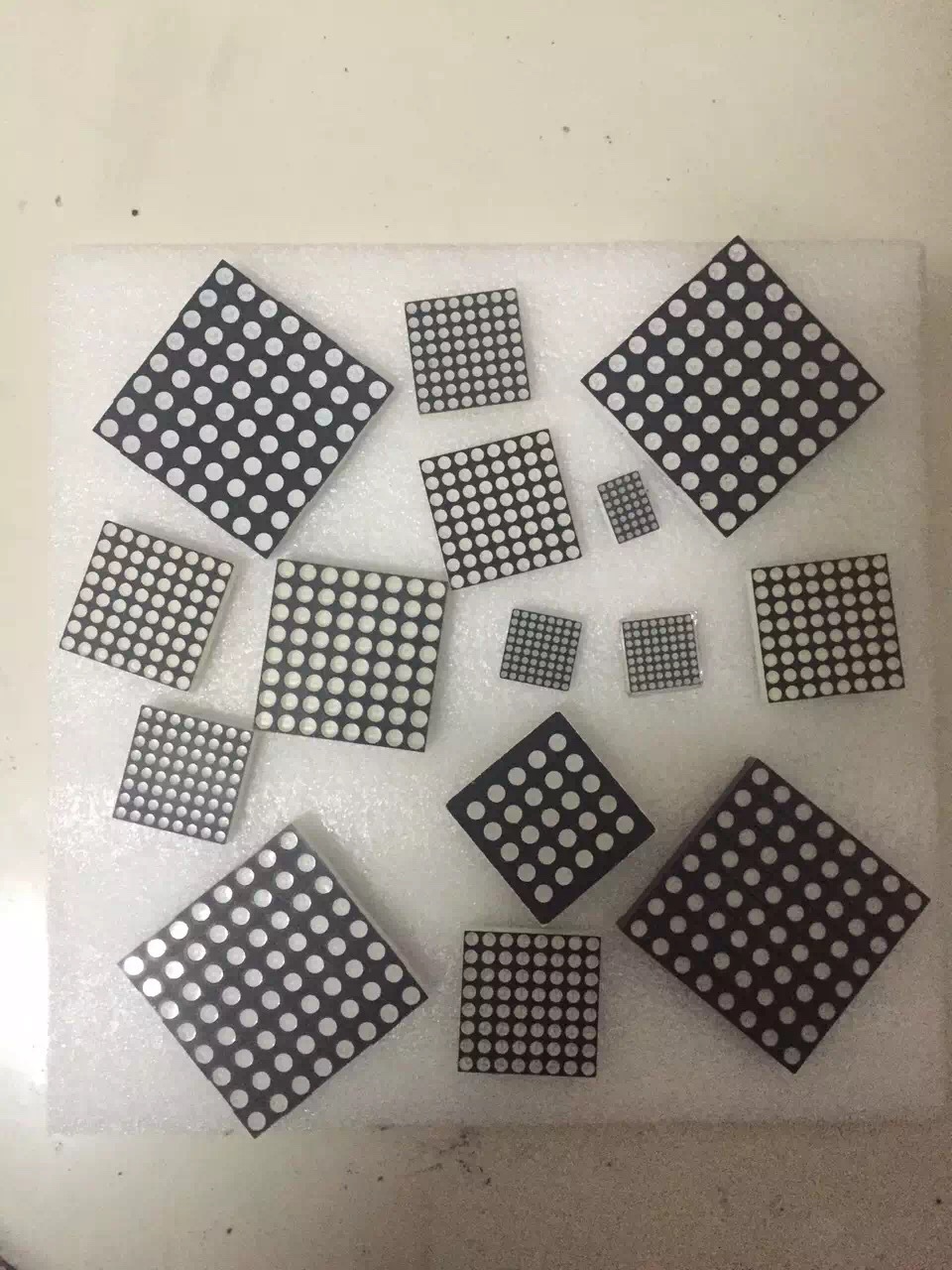 点阵模块 点阵模组 点阵单元板 红绿双色