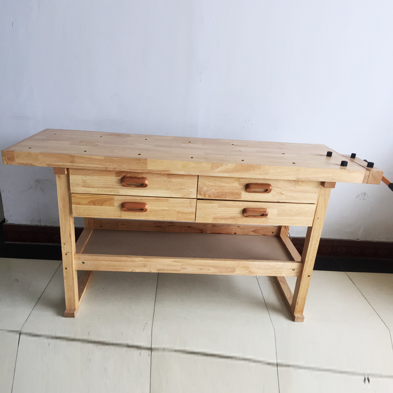 实木木工桌厂家直销木工工作台 多功能实木维修操作台木工桌