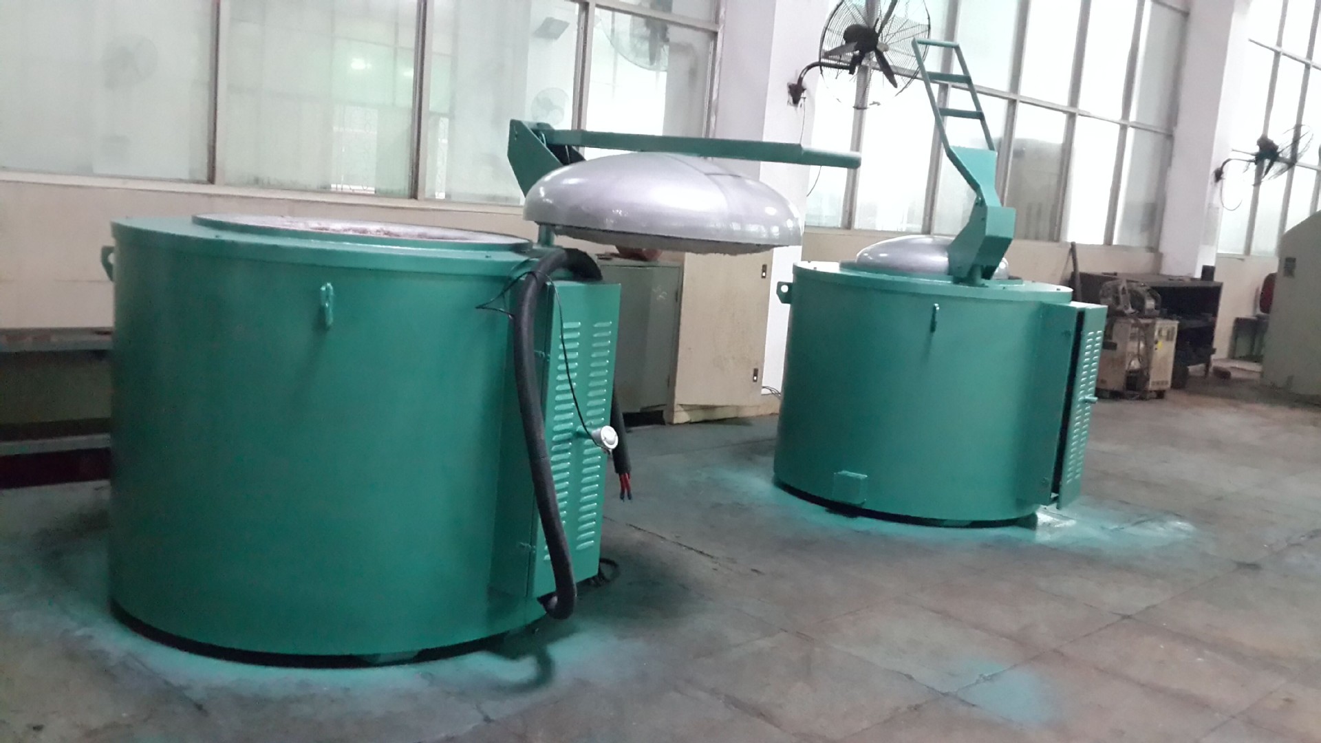 小型熔铝炉厂家 易拉罐熔化炉 废铝熔炼炉 铝锭熔化炉