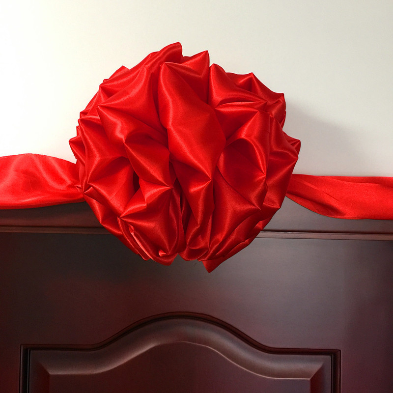 批发开业大红花球剪彩套装剪彩花球新车交车大红花表彰颁奖新郎花