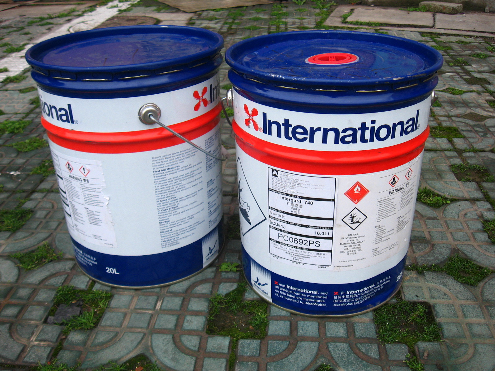 ip阿克苏国际油漆厚浆型环氧漆interdur8840(云母氧化铁)