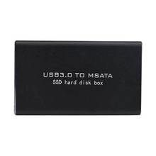 MSATA转USB3.0移动硬盘盒SSD固态硬盘盒高速笔记本硬盘盒子